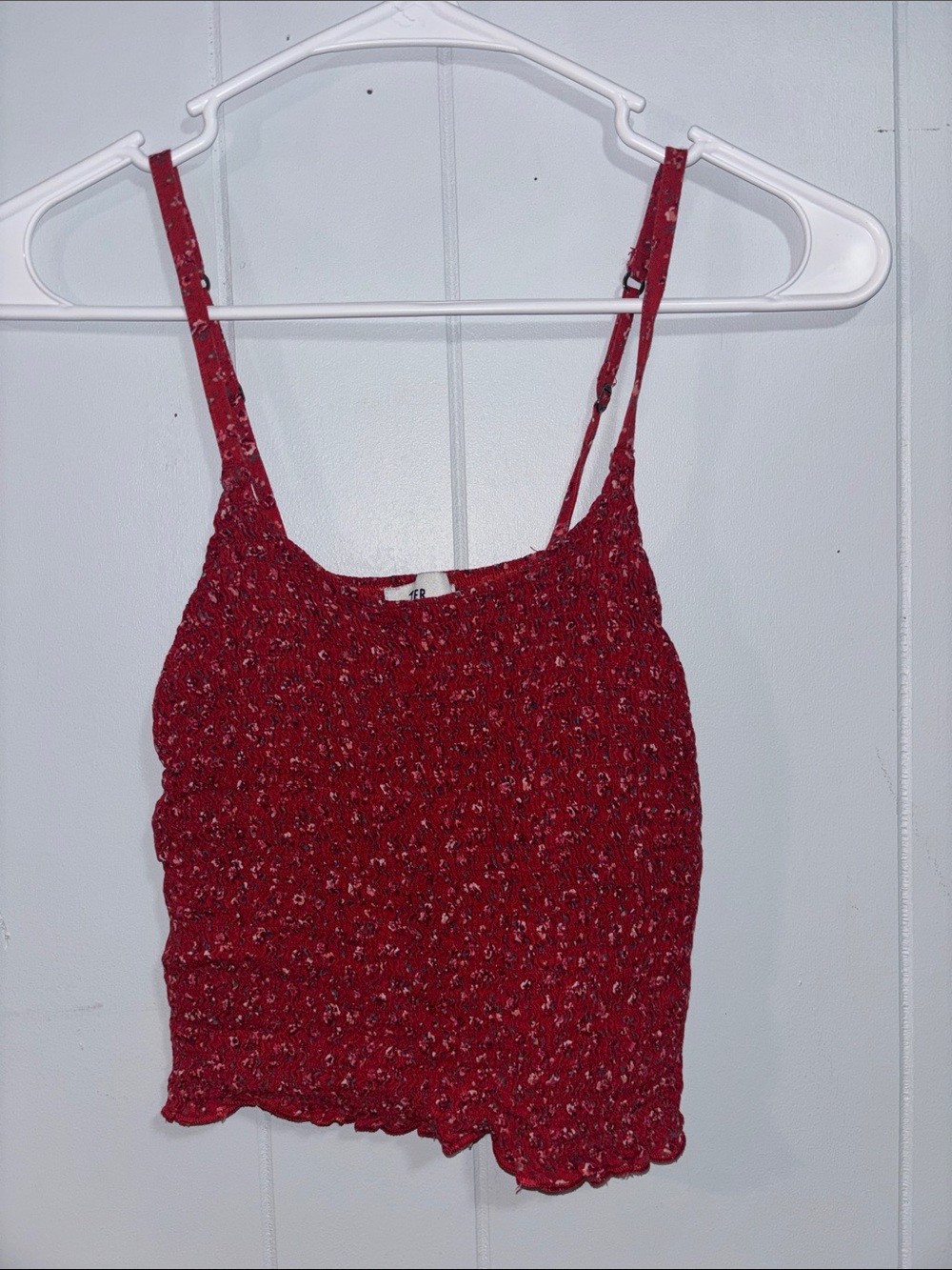 Hollister Floral Smocked Cami